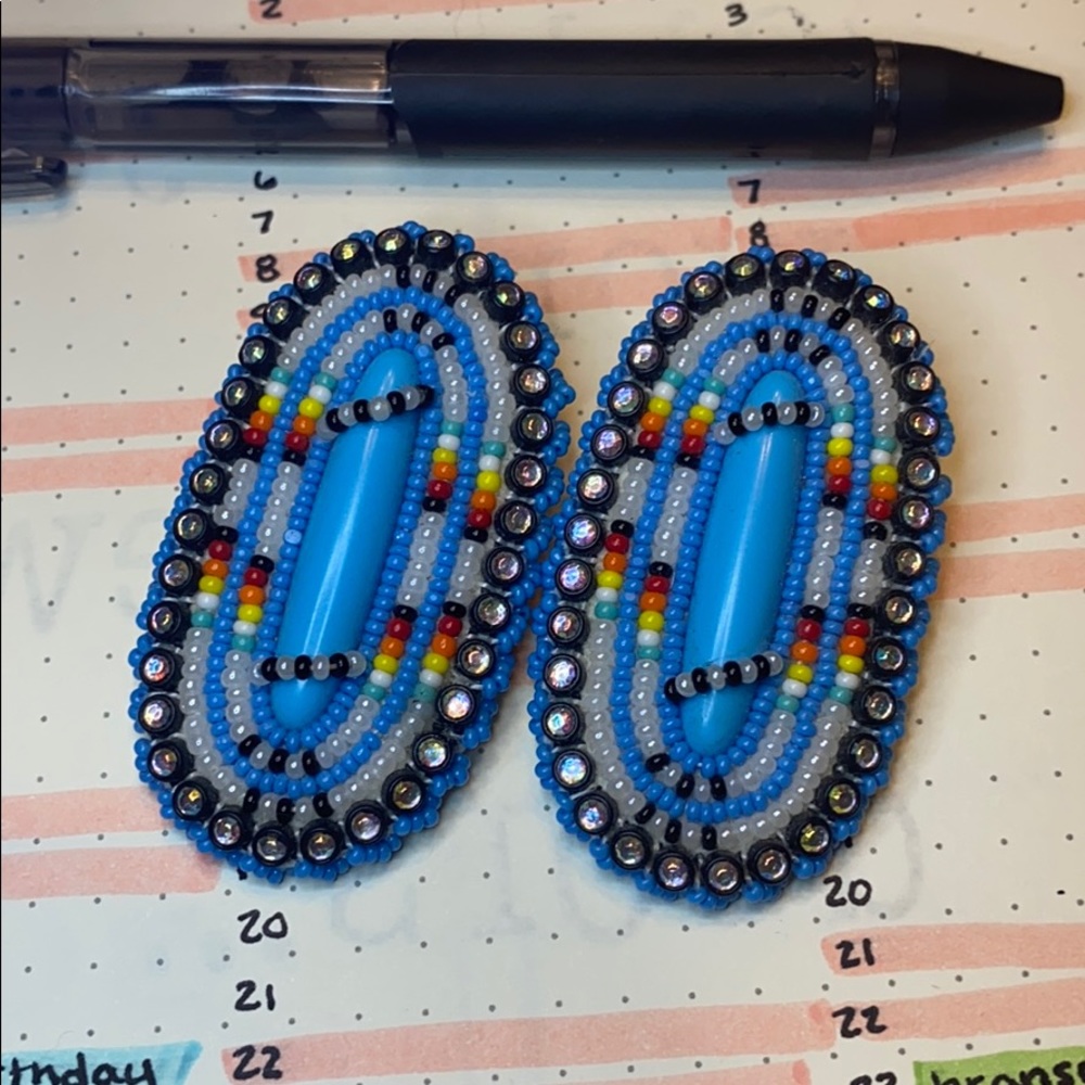 Beaded earrings